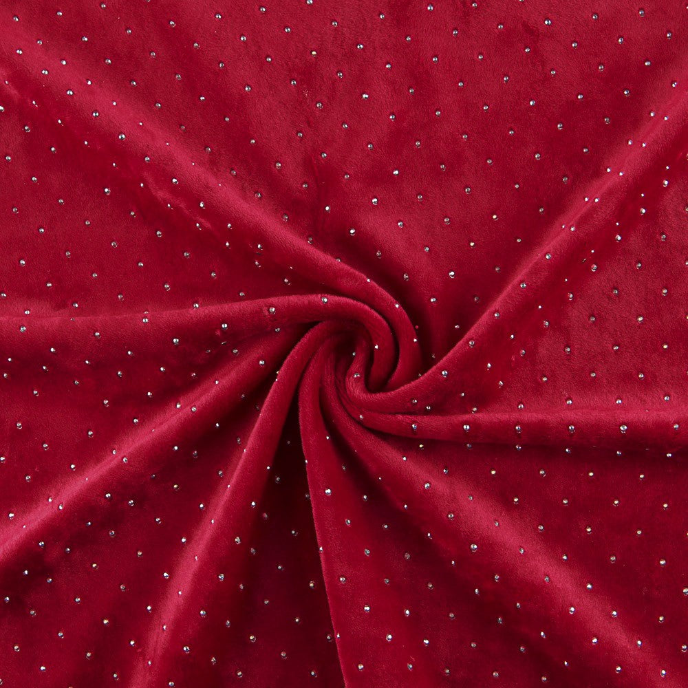Terciopelo Lycra Perla Rubí - Ribes y Casals
