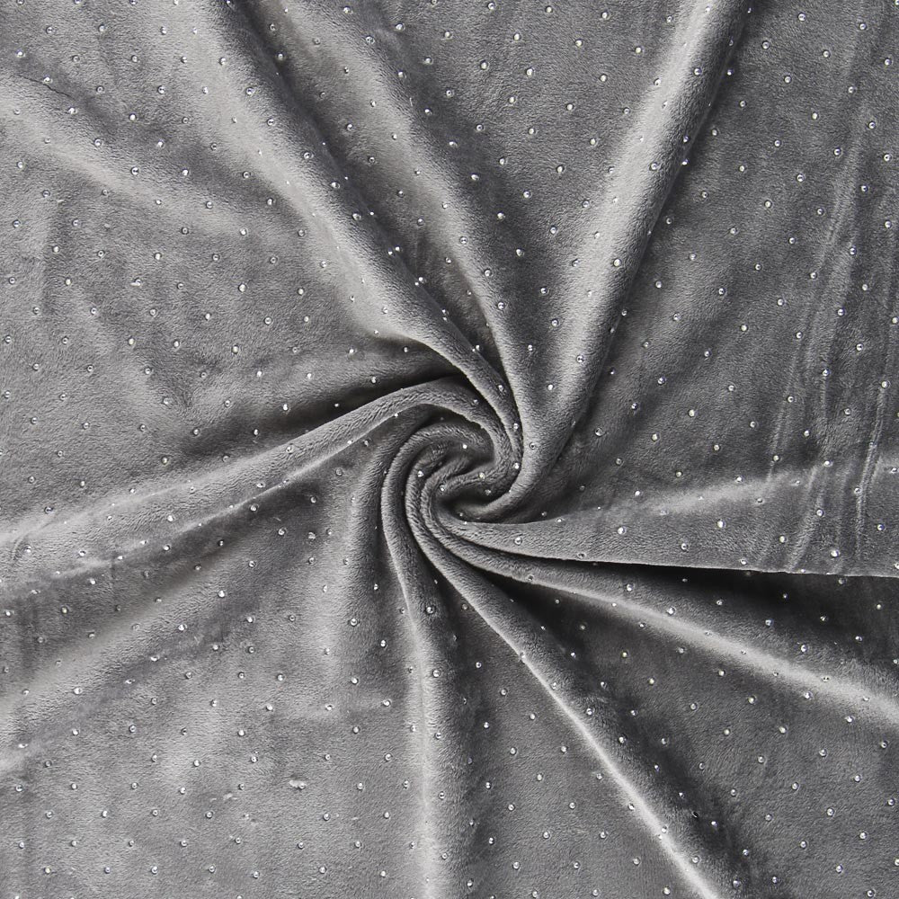 Terciopelo Lycra Perla Gris - Ribes y Casals