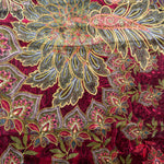 Terciopelo Mandala Granate - Ribes y Casals