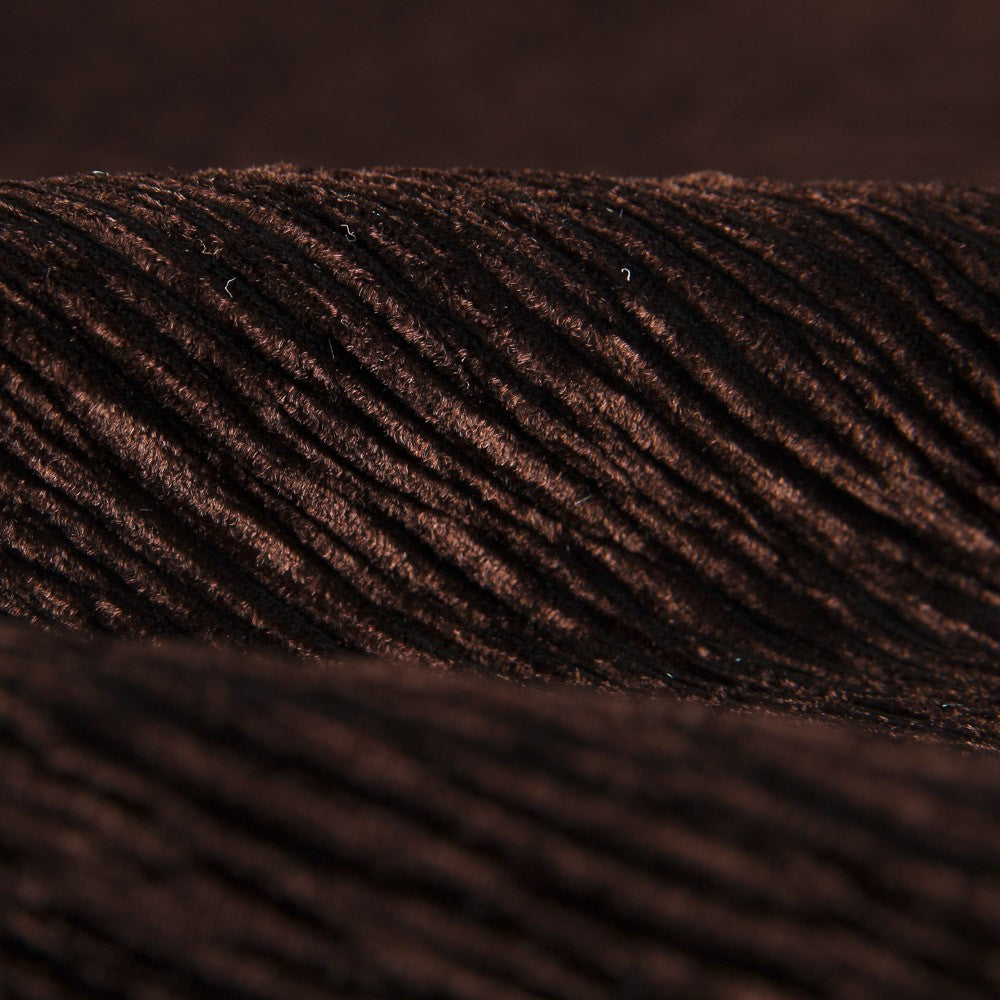 Terciopelo Plisado Marrón - Ribes y Casals