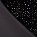 Terciopelo Spandex Destellos Negro - Ribes y Casals
