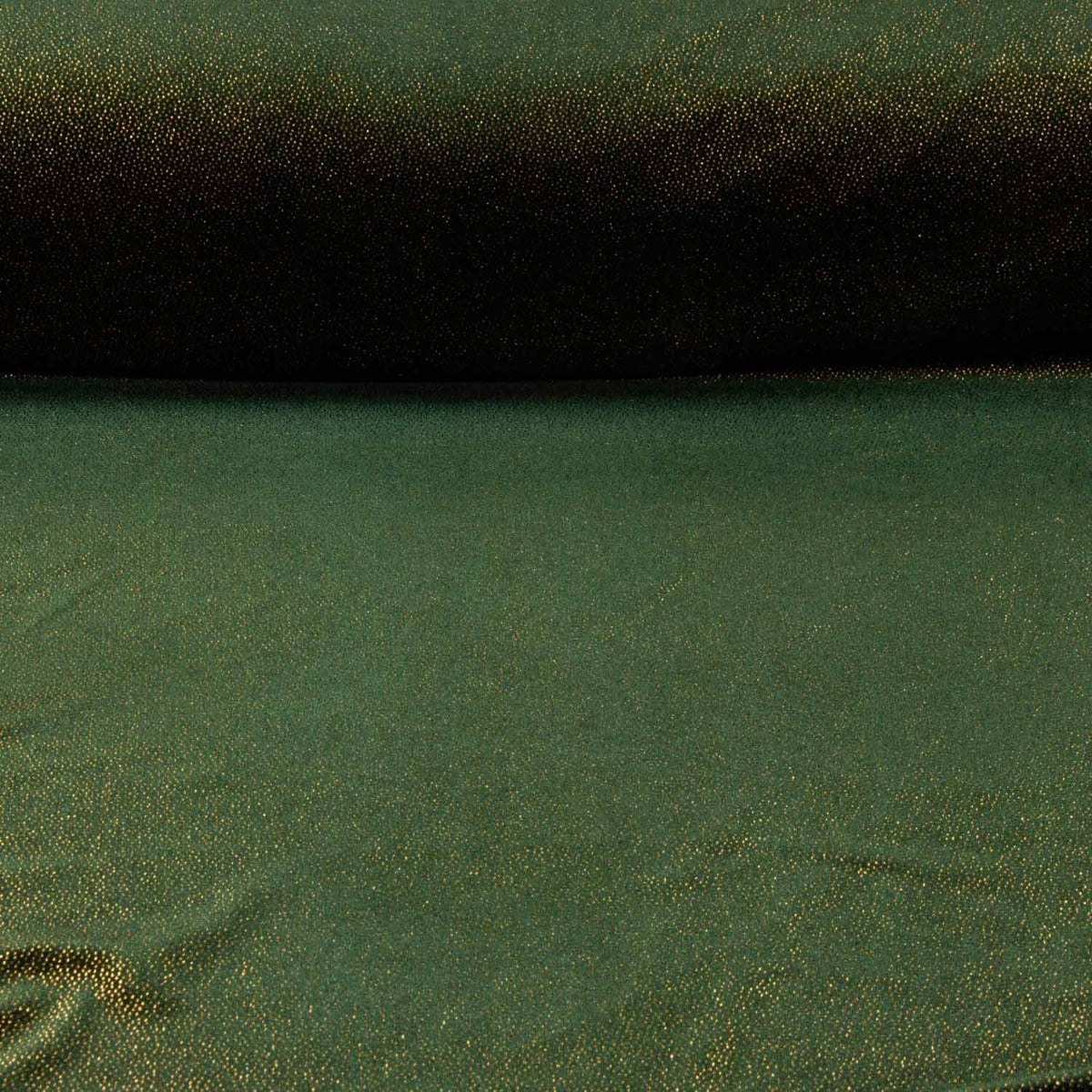 Terciopelo Licra Fantasy Gold Verde - Ribes y Casals