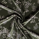 Terciopelo Lycra Bouquet Kaki - Ribes y Casals