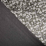 Terciopelo Lycra Floral Kaki - Ribes y Casals