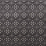 Terciopelo Lycra Geo Negro - Ribes y Casals