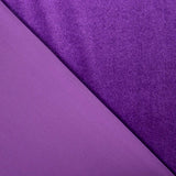 Terciopelo Lycra Liso Morado - Ribes y Casals