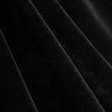 Retal Terciopelo Poliéster Negro 65x140 cm - Ribes y Casals