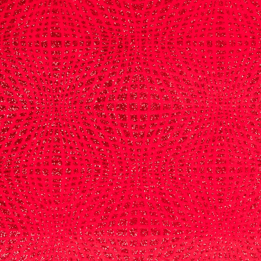 Terciopelo Purpurina Rojo - Ribes y Casals