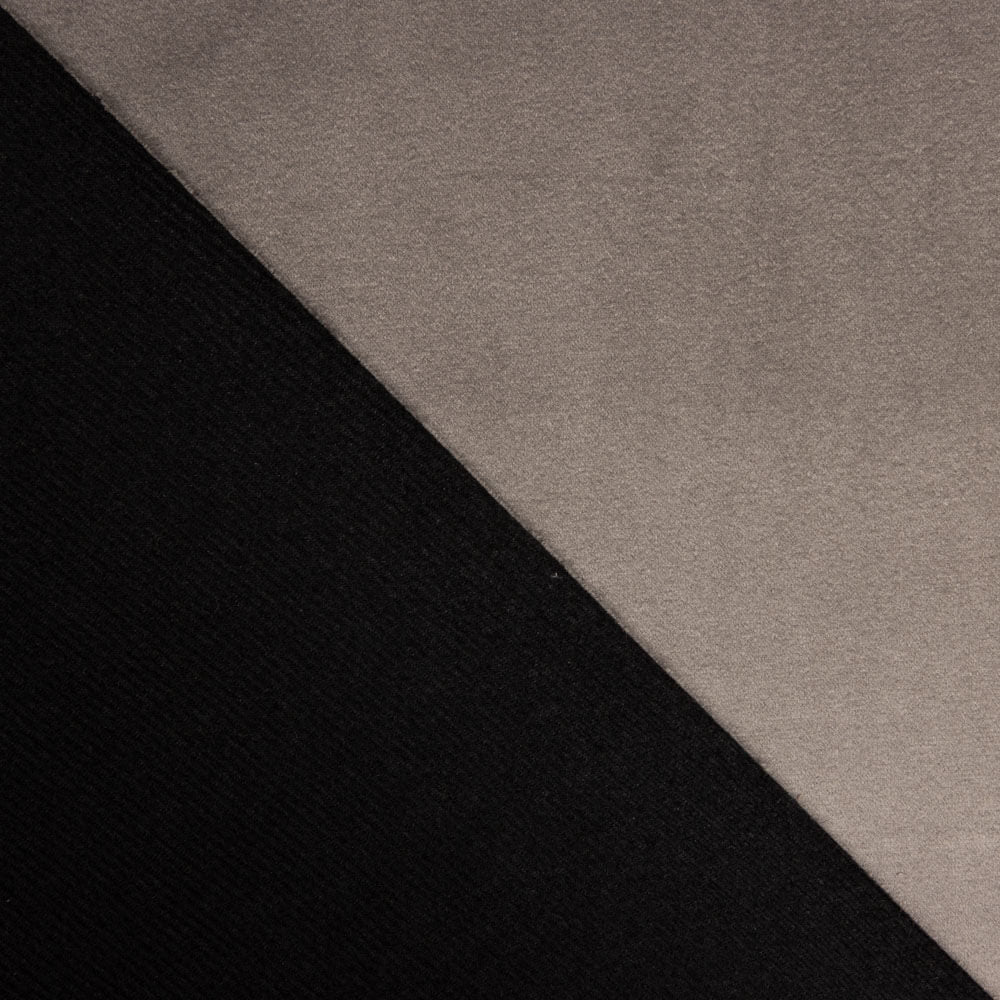 Terciopelo Tapiceria Liso Antimanchas Gris Medio - Ribes y Casals