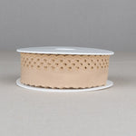 Tira Bordada Camel 37mm - Ribes y Casals