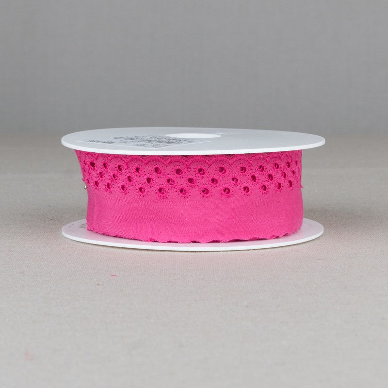 Tira Bordada Fucsia 37mm - Ribes y Casals