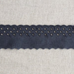 Tira Bordada Marino 37mm - Ribes y Casals