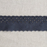 Tira Bordada Marino 37mm - Ribes y Casals