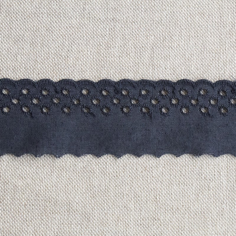 Tira Bordada Marino 37mm - Ribes y Casals