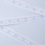 Tira de Batista Blanco y Azul 2,5cm - Ribes y Casals