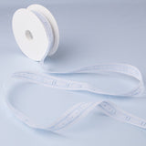 Tira de Batista Blanco y Azul 2,5cm - Ribes y Casals