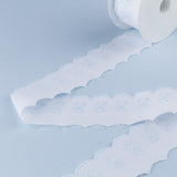 Tira de Piqué Blanco Azul 6,5cm - Ribes y Casals