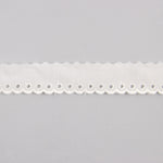 Cinta bordada algodón 2,5cm - Ribes y Casals