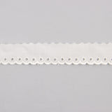 Cinta bordada algodón 2,5cm - Ribes y Casals