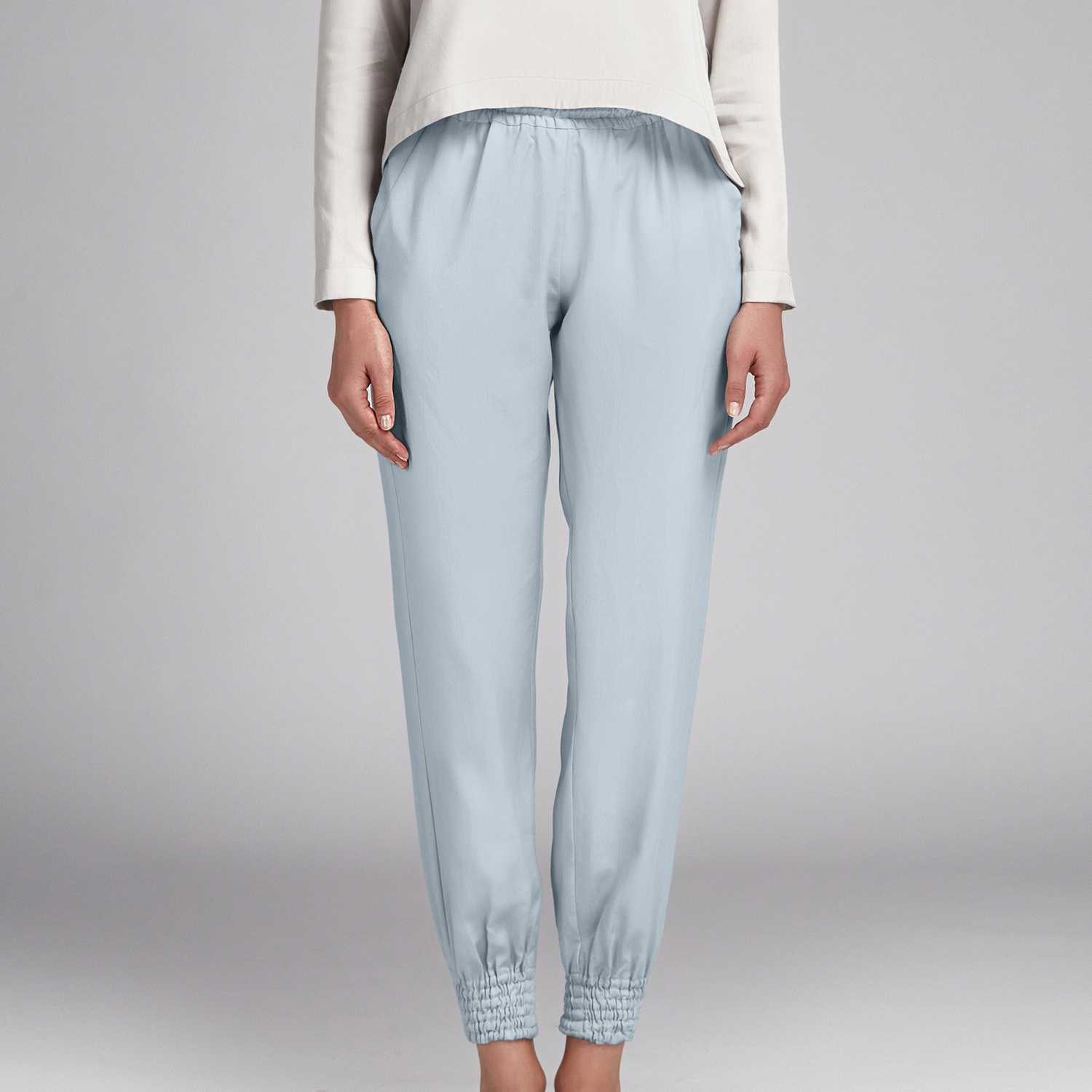 Satén Lenceria Azul Porcelana - Ribes y Casals