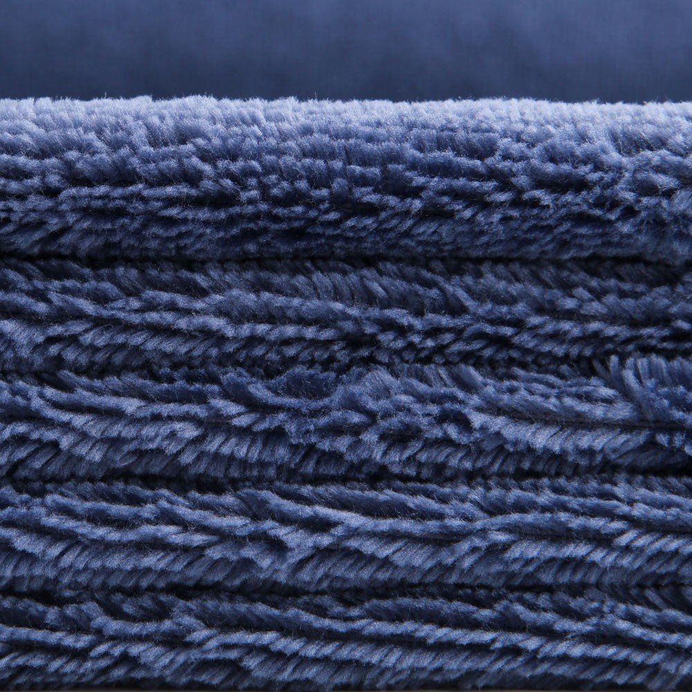 Toalla Bambú Azul Denim - Ribes y Casals