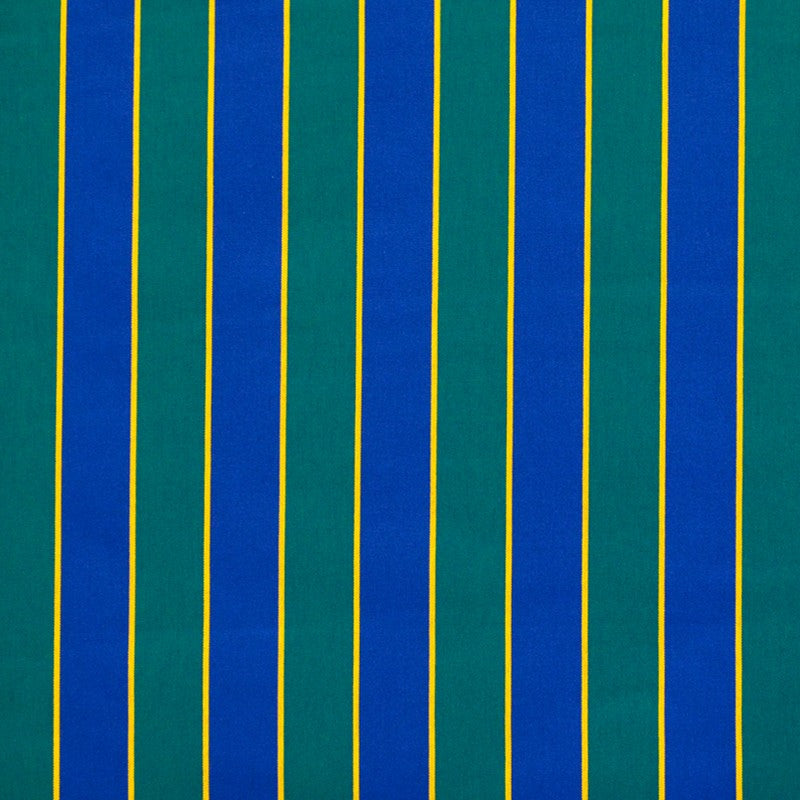Toldo Teflón Raya Azul Verde - Ribes y Casals
