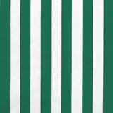 Toldo Rayas Verde Blanco - Ribes y Casals