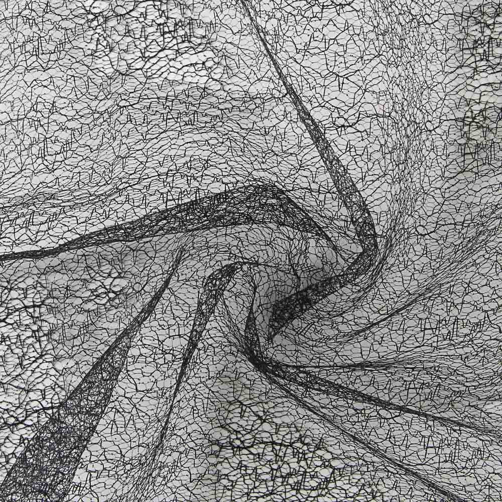 Tul Araña Negro - Ribes y Casals