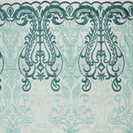 Tul Bordado Degradé Verde - Ribes y Casals