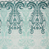 Tul Bordado Degradé Verde - Ribes y Casals