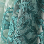 Tul Bordado Degradé Verde - Ribes y Casals