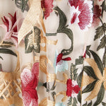 Tul Bordado Floral Nude - Ribes y Casals