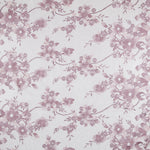 Tul Bordado Flores Malva - Ribes y Casals