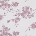 Tul Bordado Flores Malva - Ribes y Casals