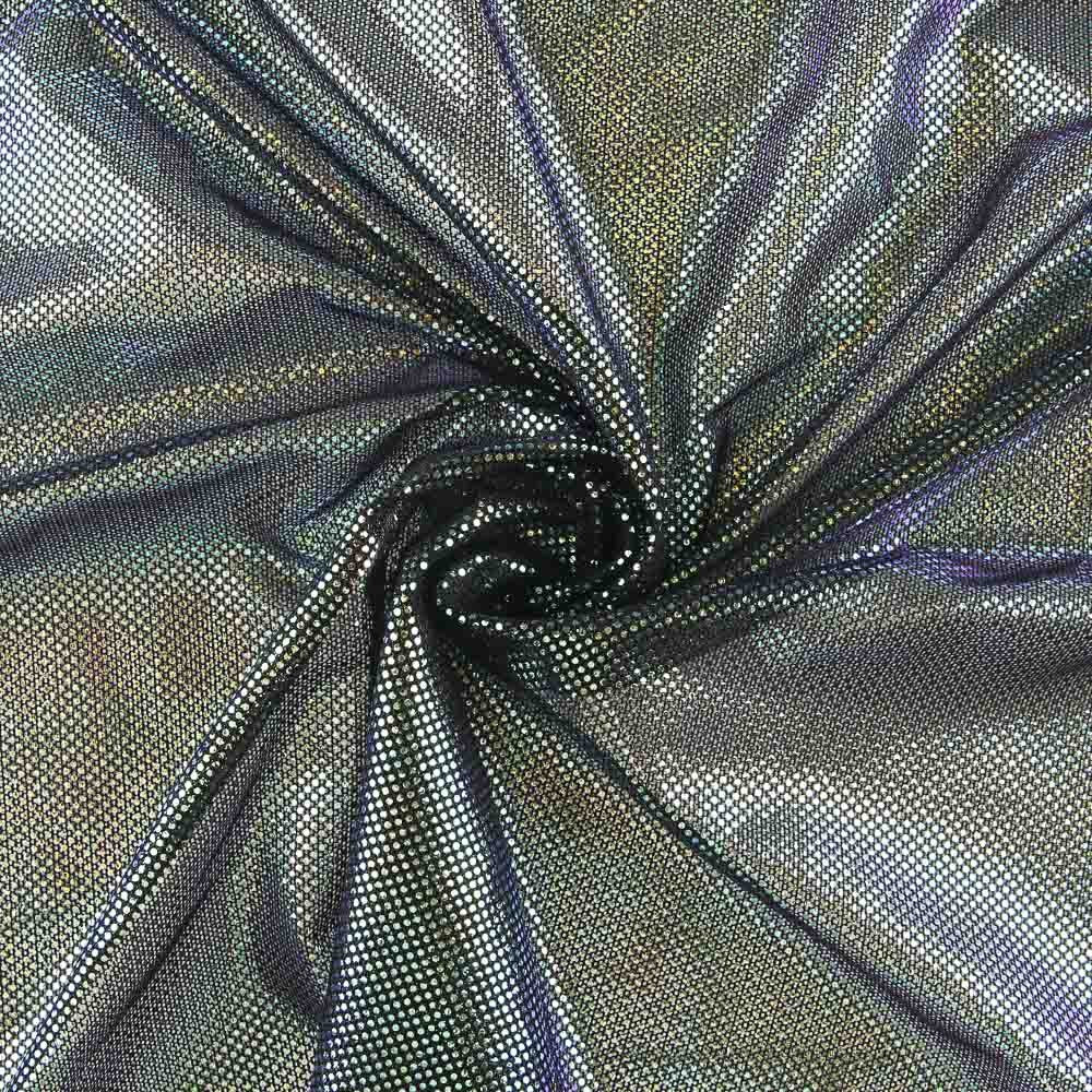 Tul Elástico Holograph Negro - Ribes y Casals