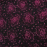 Tul Fantasía Glitter Negro Rosa - Ribes y Casals