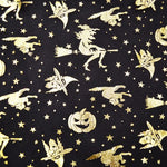 Tul Halloween Brujas Oro - Ribes y Casals