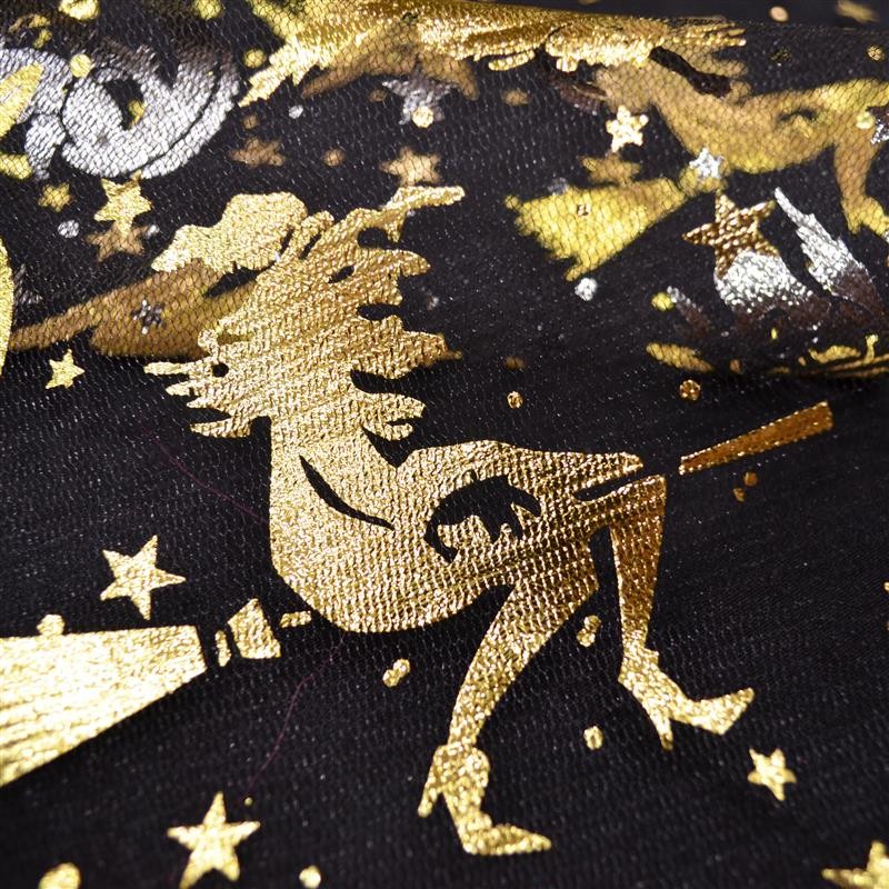 Tul Halloween Brujas Oro - Ribes y Casals