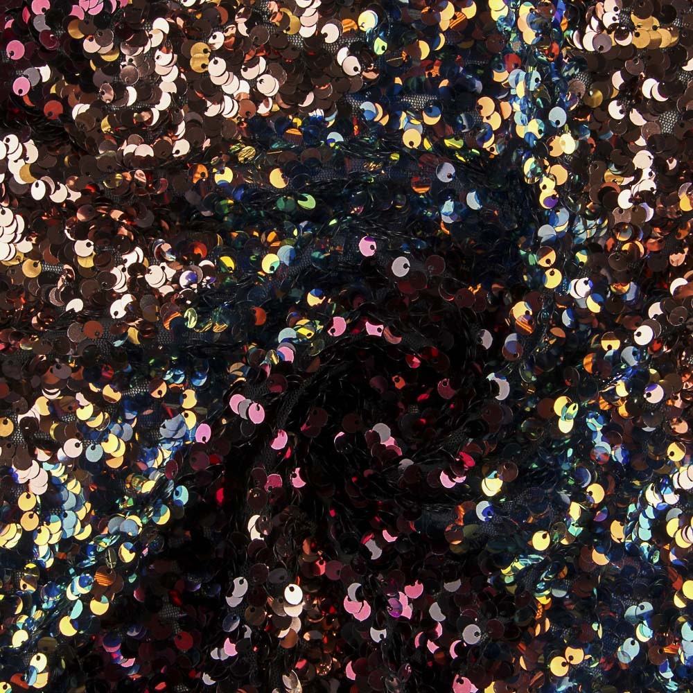 Tul Lentejuela Chevron Multicolor - Ribes y Casals