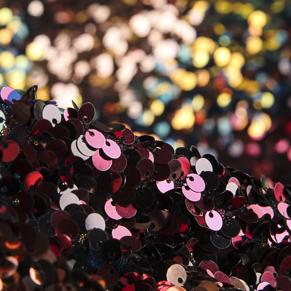 Tul Lentejuela Chevron Multicolor - Ribes y Casals