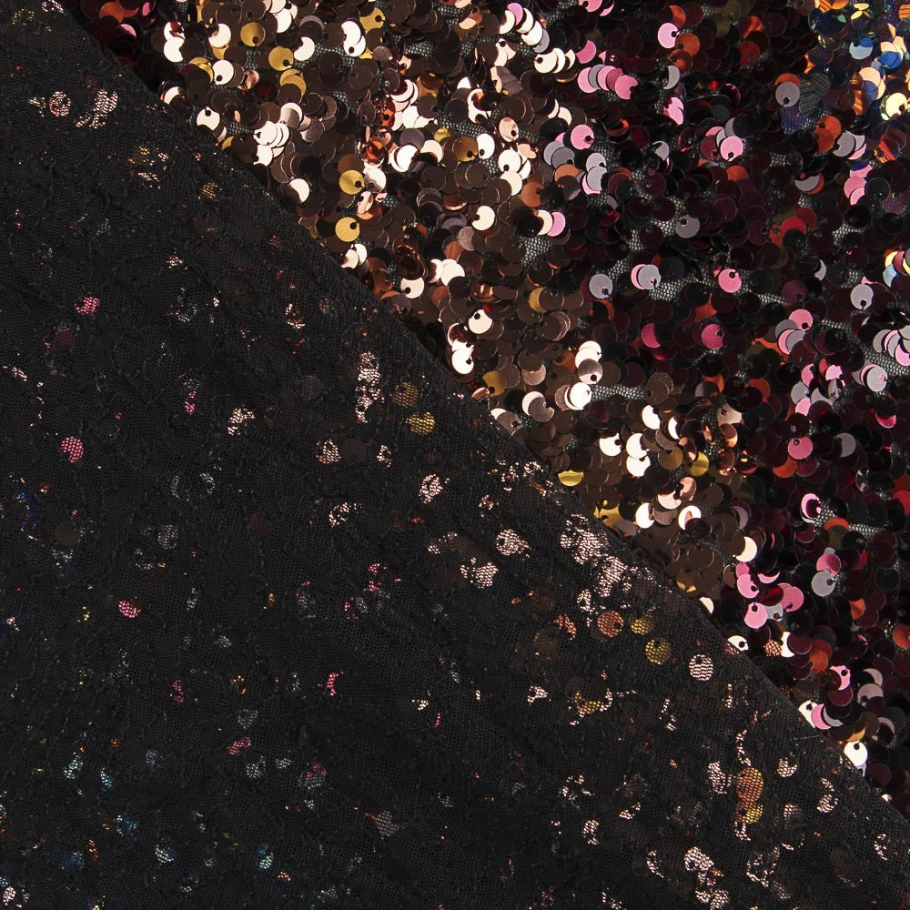 Tul Lentejuela Chevron Multicolor - Ribes y Casals