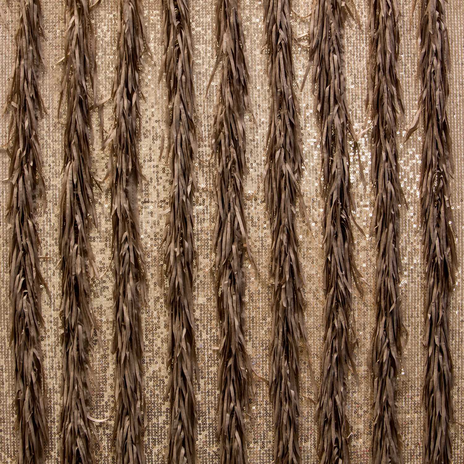 Tul Lentejuela Fleco Camel - Ribes y Casals