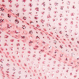 Tul Lentejuela Glitter Rosa Barbie - Ribes y Casals