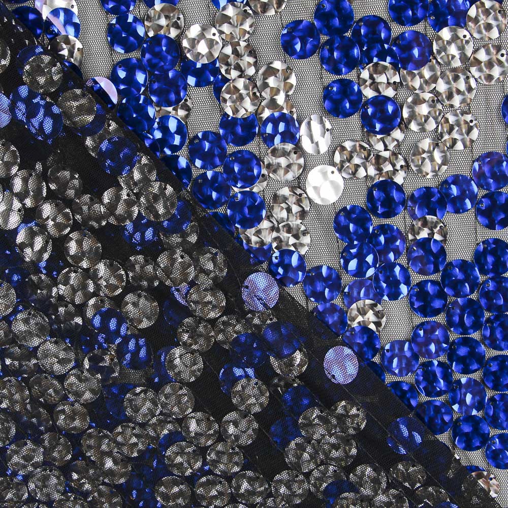 Tul Lentejuela Medalla Azul - Ribes y Casals