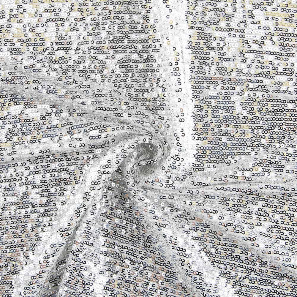 Tul Lentejuelas Moda Plata - Ribes y Casals