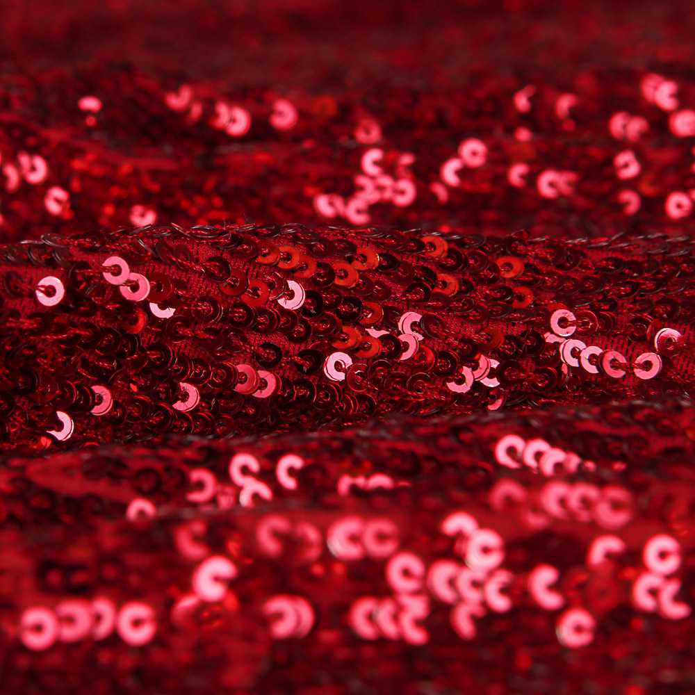 Tul Lentejuelas Moda Roja - Ribes y Casals