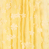 Retal Tul Plisado Flor Amarillo 100x150cm - Ribes y Casals