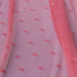 Tul Plumeti Elástico Coral - Ribes y Casals