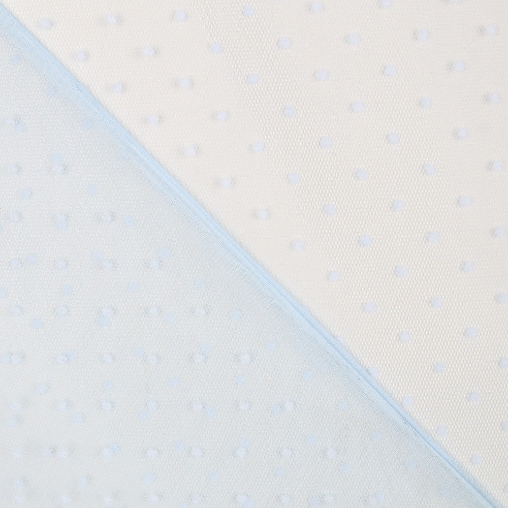 Tul Semi Rígido Floc Celeste - Ribes y Casals