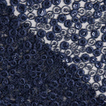 Flor Bordado Lentejuela Azul - Ribes y Casals